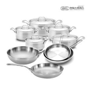 한일스텐레스 통3중/통5중 후라이팬/냄비 모음전