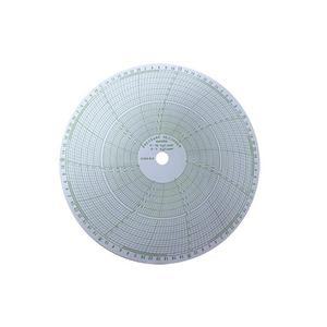 [필터테크]가스압력원형기록지 NO.15168H 200 100매 168시간 0~10MPa, 0~1.0MPa 산업용 15cm레코더용