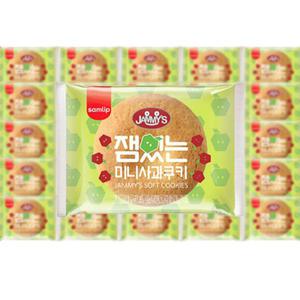 삼립 잼있는 미니 사과쿠키 16g 100개