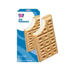 [배스킨라빈스] 아이스 모나카 우유