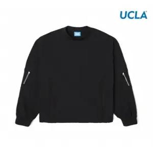 [UCLA]남성 우븐 배색 믹스 라운드넥 티셔츠(UZ8LT01)