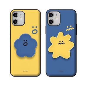 [기타]갤럭시 S25 S24 S23 S22 S21 S20 S10 S9 휴대폰 케이스 와글와글 그립 톡홀더 + 카드도어 케이스
