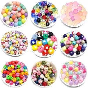 ALL 비드붐 비즈 멀티볼 6mm 8mm 10mm 12mm 구슬 한팩, 옵션선택