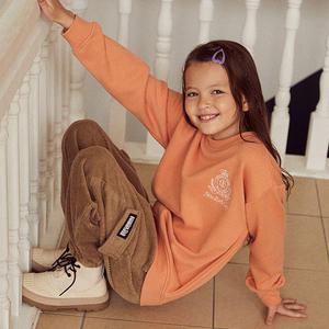 [지오다노주니어] 03023920 브러시드 프렌치 테리 프린트 맨투맨