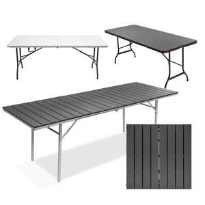 로티캠프 브로몰딩 간이 식탁 사각 입식 접이식 테이블 1800 화이트 모음전