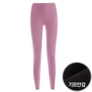 열풍 기모 겨울 기능성 방한 타이즈 얇은기모 내복하의 HW-WUP-1698-핑크