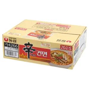 농심 신라면 건면 97g 20개