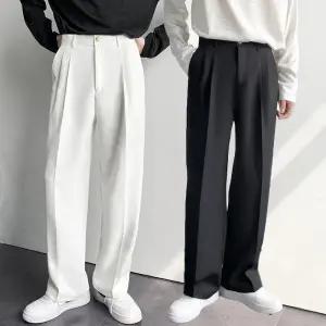 [노멀쉐이크]남자와이드슬랙스 원턱슬랙스 통넓은바지_NMS