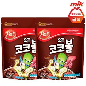 [동서식품]포스트 오곡코코볼 1kg X 2개
