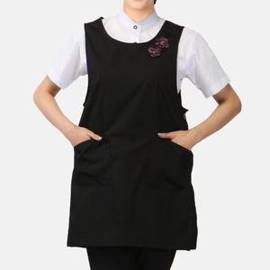 AE153 원피스형 앞치마 미용 요양원 도우미 헤어 식당