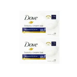 도브 비누 크림 뷰티바 90g x4개입 x2개(총8개)