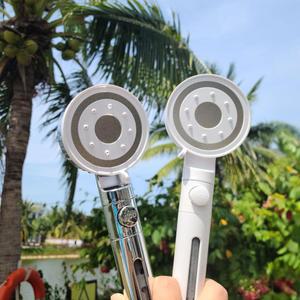 위드바스 6단조절 활성탄 필터 샤워기 샤워 헤드 녹물제거 수압상승