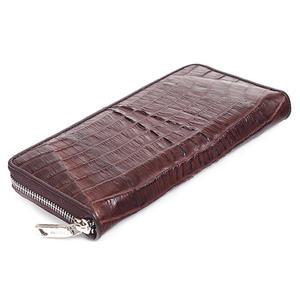SCOAN 리얼 악어가죽 지퍼장지갑 1497
