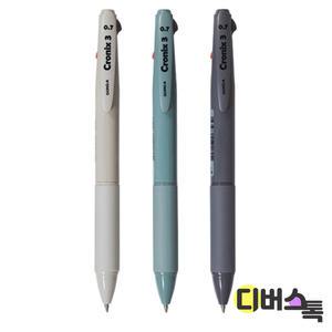 [디버스톡] 동아 크로닉스 3색볼펜 (0.7mm) /색상랜덤