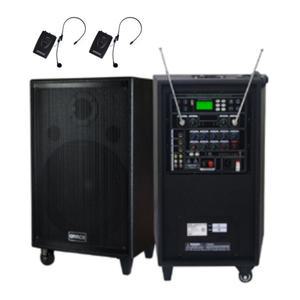 그레이스 EG-512 BB 행사용 무선 앰프 스피커 마이크 500W