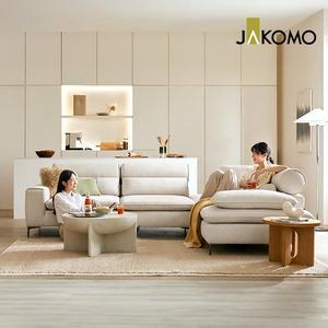 [자코모]헤라 4인 코너카우치형 젠위브 패브릭 소파