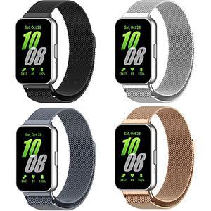 스포츠밴드 스트랩 갤럭시핏3 시계줄 밀레니즈루프 스마트밴드 메탈밴드 R390