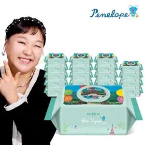 페넬로페 아기물티슈 본보야지 에펠 캡형 70매 10팩+10팩