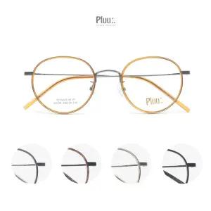 피엘뉴 P00198 (50) 솔텍스, 티타늄 Pluu 안경