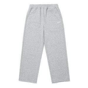 [인터크루]자수로고 세미와이드 팬츠 M그레이 ITY3RL33GMG