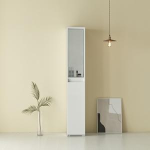 거울달린 틈새수납장 30cm P00000CU