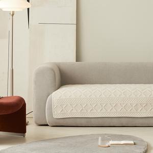 노마드 와이드 극세사 워싱 소파패드 90x230cm 4인용