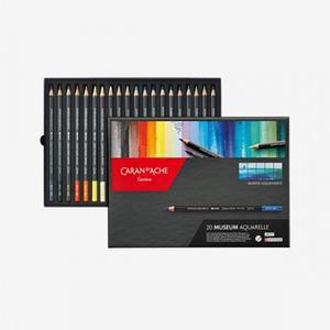 HGR 까렌다쉬 뮤지엄 수성색연필 20색마리나 전문가용