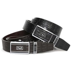 [BZJKR2HM_4A]TCB01 소가죽 악어패턴 자동 남성 정장벨트