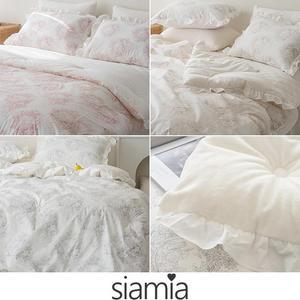 siamia 에꼴 고밀도면 극세사 겨울 침구풀세트 퀸 킹(170패드)