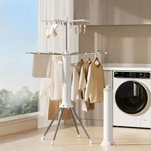 문어발 신생아 아기 빨래건조대 무타공접이식건조대/빨레/걸이대/건조대/세탁/가정용/옷/배란다/건조대