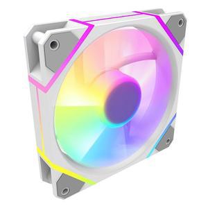 :다크플래쉬 darkFlash DM12R PRO 120 PWM ARGB Reverse 시스템 케이스 쿨러 (화이트)