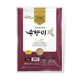 [참쌀닷컴]25년산 골든퀸3호 화성 수향미 현미 5kg