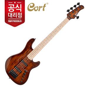 Cort 콜트 베이스기타 GB-Fusion 5 Antique Brown Burst (ABB)