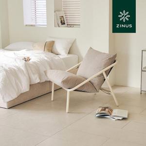 [롯데백화점]지누스 에이다 1인 소파 (크림/오트밀베이지)