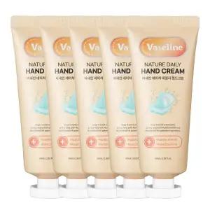 바세린 모이스처 핸드크림 60ml 5개 / 향기좋은 고보습 데일리 핸드로션