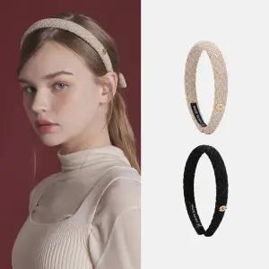 [롯데백화점]화이트샌즈 [여성]트위드 머리띠 마리노 (2 colors)