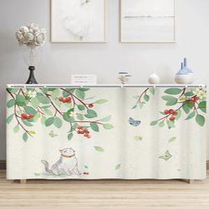 명화가리개 음식점 01 let 도어 토일렛 창문 95x150 화장실 가림막 커튼