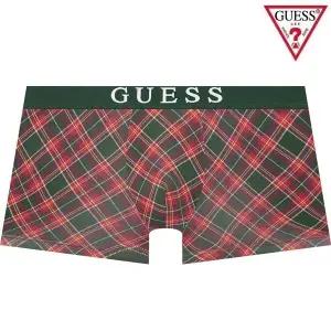 [롯데백화점]게스 컬러배색 체크 남성드로즈 GDMDR926RD