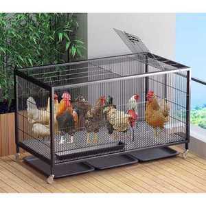 닭장 가정용 닭집 닭 야외 케이지 이동식 울타리