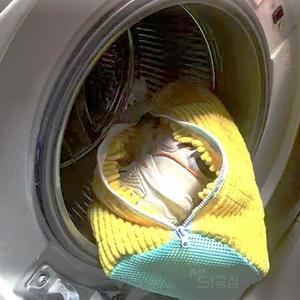 운동화 세탁망 극세사 빨래방 세탁기 신발 슬리퍼 세척 2color 2size