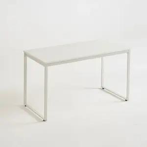 ST1902 스틸프레임 라운드 스퀘어 책상 1400x800