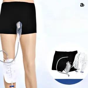 남자 소변줄 오줌 주머니 팩 입는 기저귀 노인 요실금
