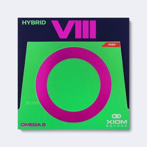 엑시옴 평면 탁구 러버 오메가 8 하이브리드 (경도 52.5)