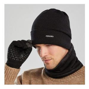 [MEJ92591_53DU]비니모자세트(블랙) 남여공용 방한모자
