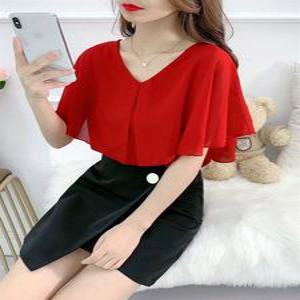 여성 라인 댄스티 쉬폰 라인댄스복 라인댄스복상의 블랙 검은 큐빅 연습복 여자 연습