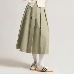 [롯데백화점]시스티나 면 플리츠 플레어 스커트 -AWWSKO11040