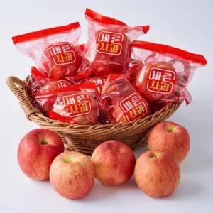 [G]바른 홍로 세척사과 실중량 5kg 꼬마소과