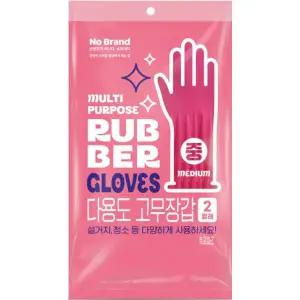 노브랜드 다용도고무장갑(중)2켤레