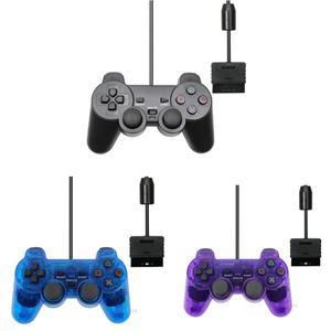 유선 게임 패드 소니 PS2 컨트롤러 만도 조이스틱 플레이 스테이션 진동 충격 USB PC Controle