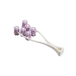 [오너클랜]s 업앤쉐이프 플라워 페이스 업 롤러 V라인 마사지